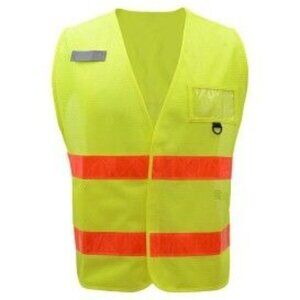 GSS Safety 3111 Non-ANSI Multi-Usage Utility Vest - Lime/Yellow